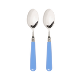 Sky Blue Set of 2 Teaspoons