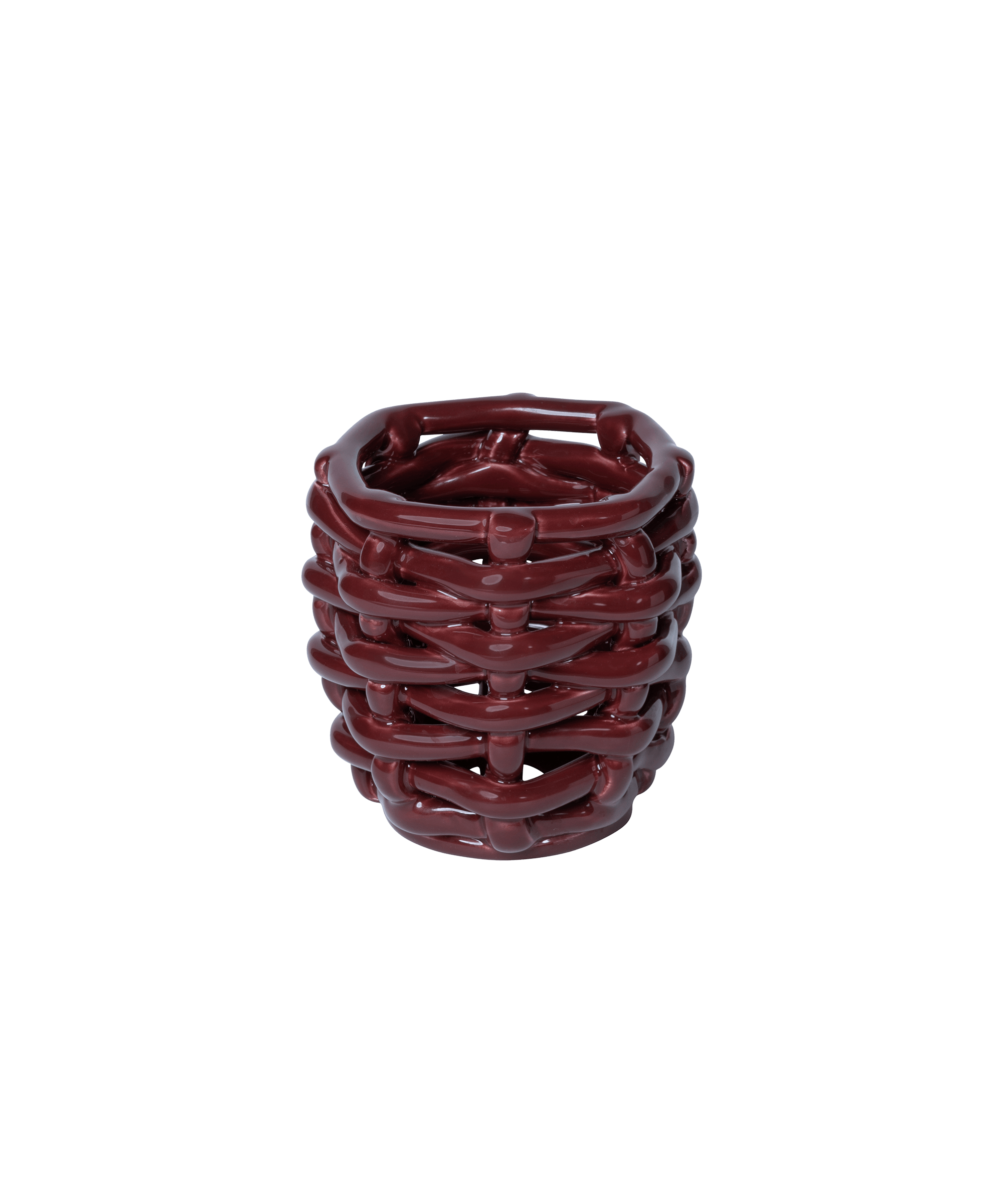 LateAfternoon_Small_Burgundy_Basketweave_Planter