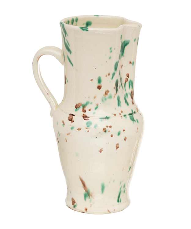 Tall Speckled Jug Late Afternoon