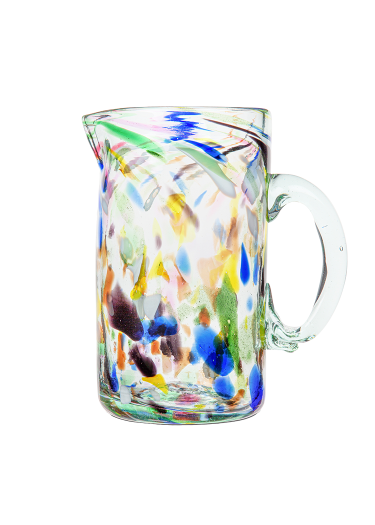 Late Afternoon Terrazzo Glass Jug