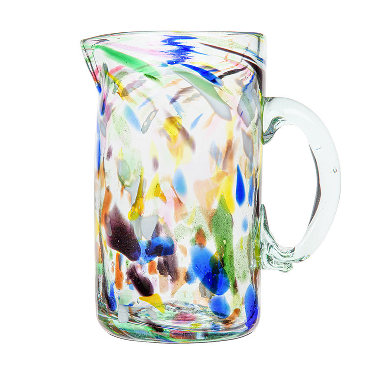 Late Afternoon Terrazzo Glass Jug