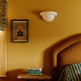 Redonda Uplight Ceramic Sconce Wall Light, White