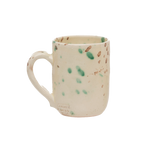 White Speckled Mug Late Afternoon
