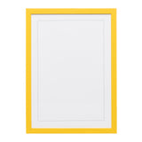 Naples Yellow Wood Picture Frame A4