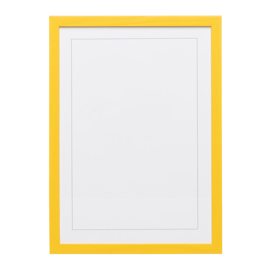 Late Afternoon Naples Yellow Wood Picture Frame | A5, A4, A3, A2 Size