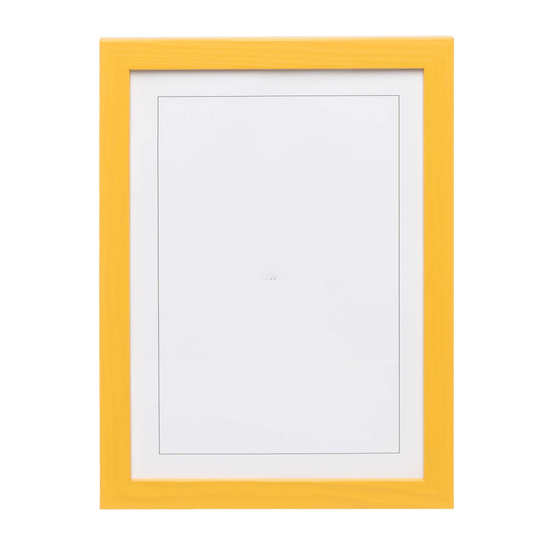 Naples Yellow Wood Picture Frame A5