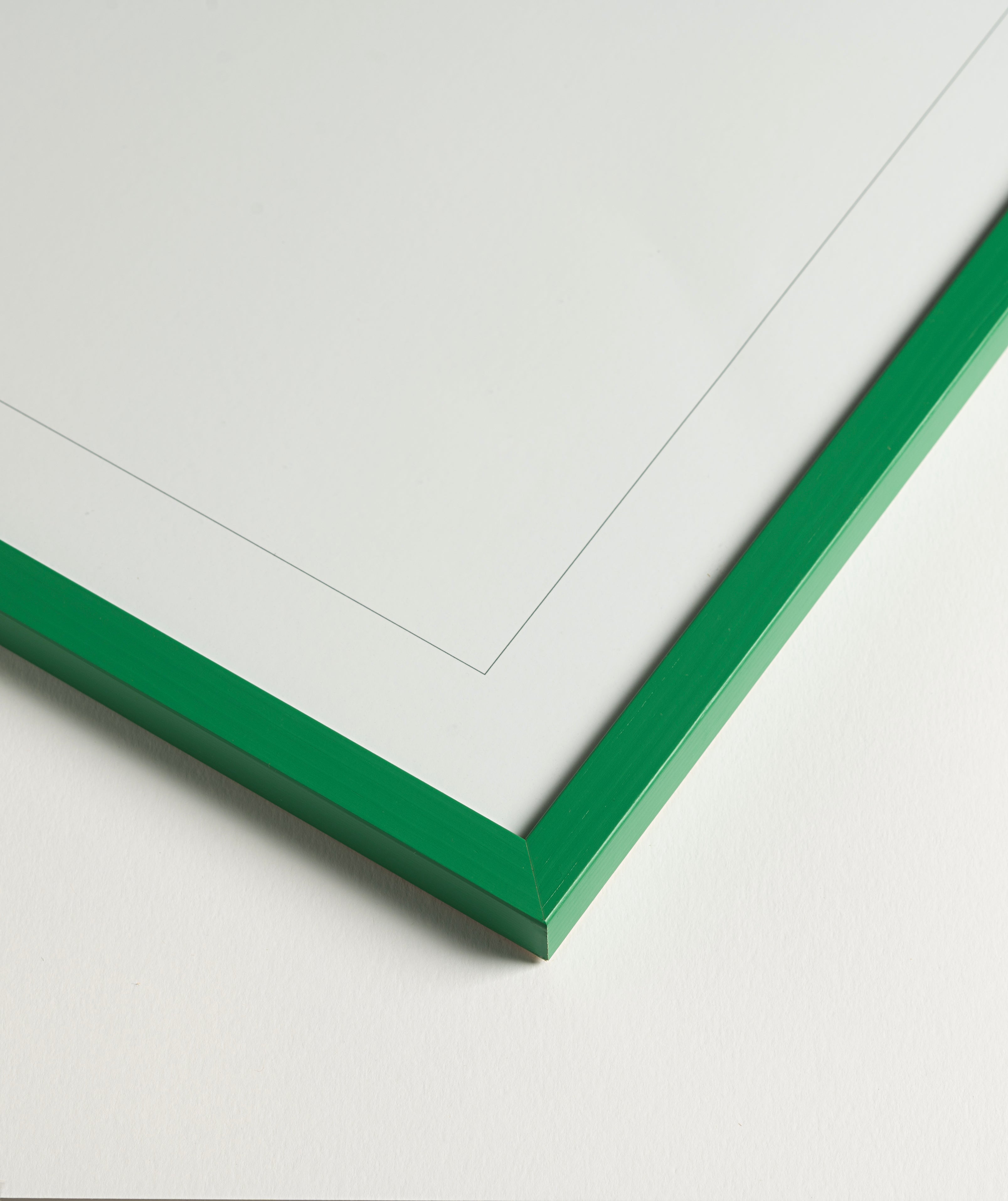 Emerald Green Solid Wood Picture Frame